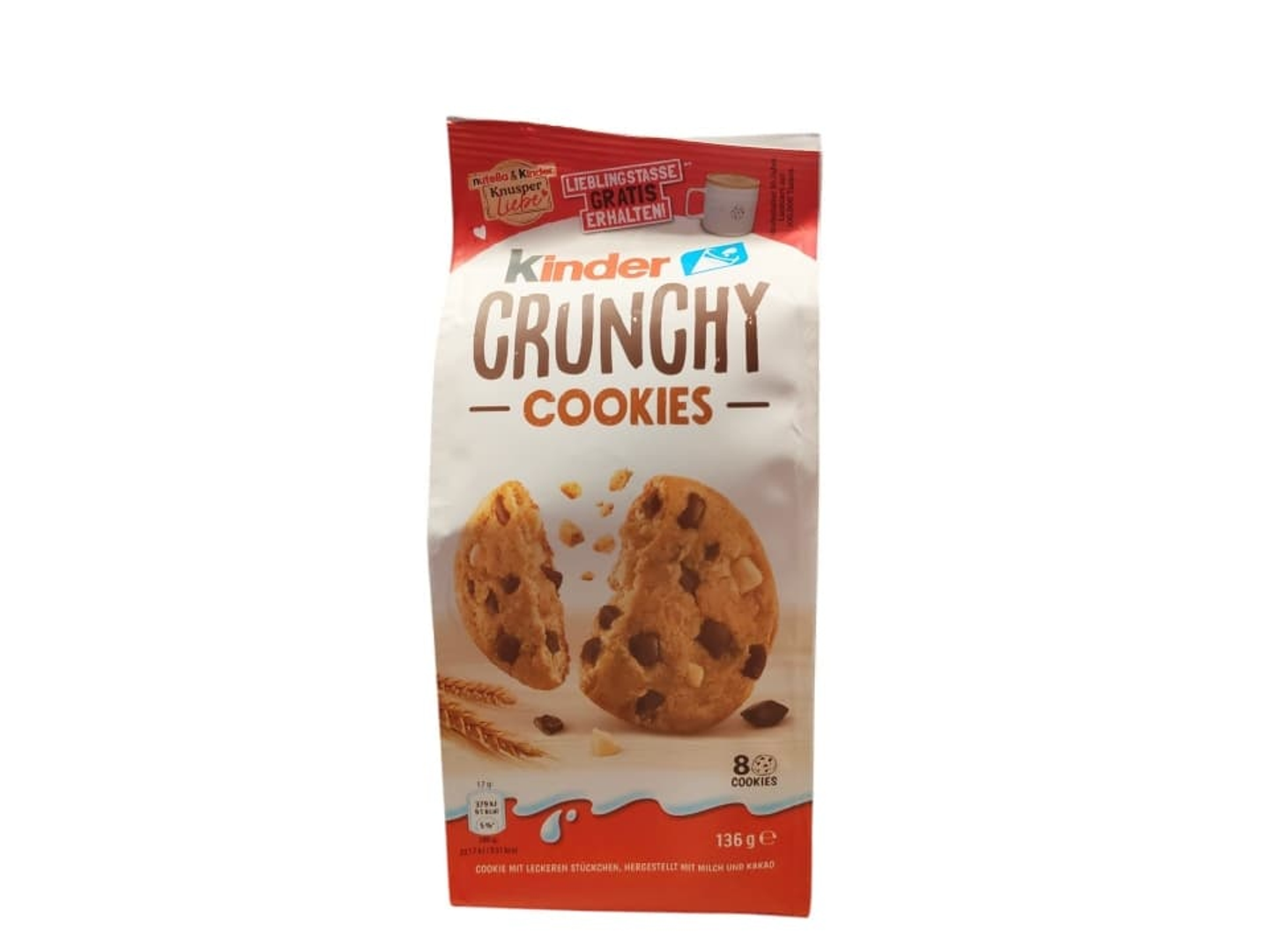 Kinder Chunky Cookies 136g