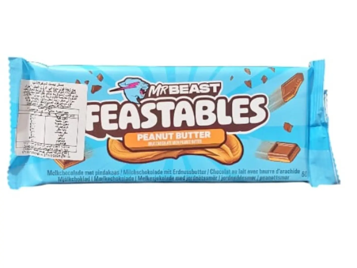 Mr. Beast Peanut Butter Chocolate Wafer 60g