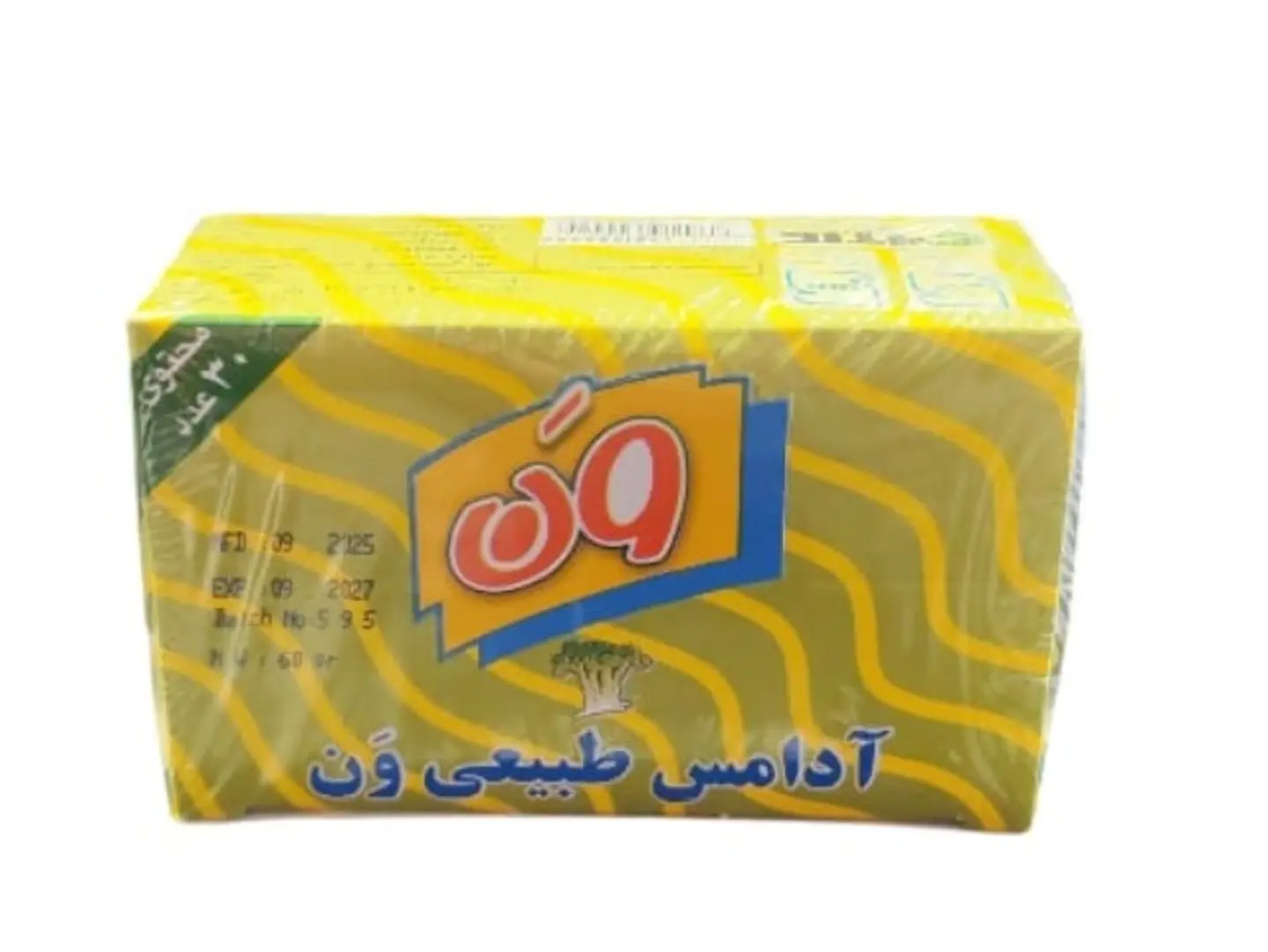 Adams One Natural Chewing Gum 30 Pieces