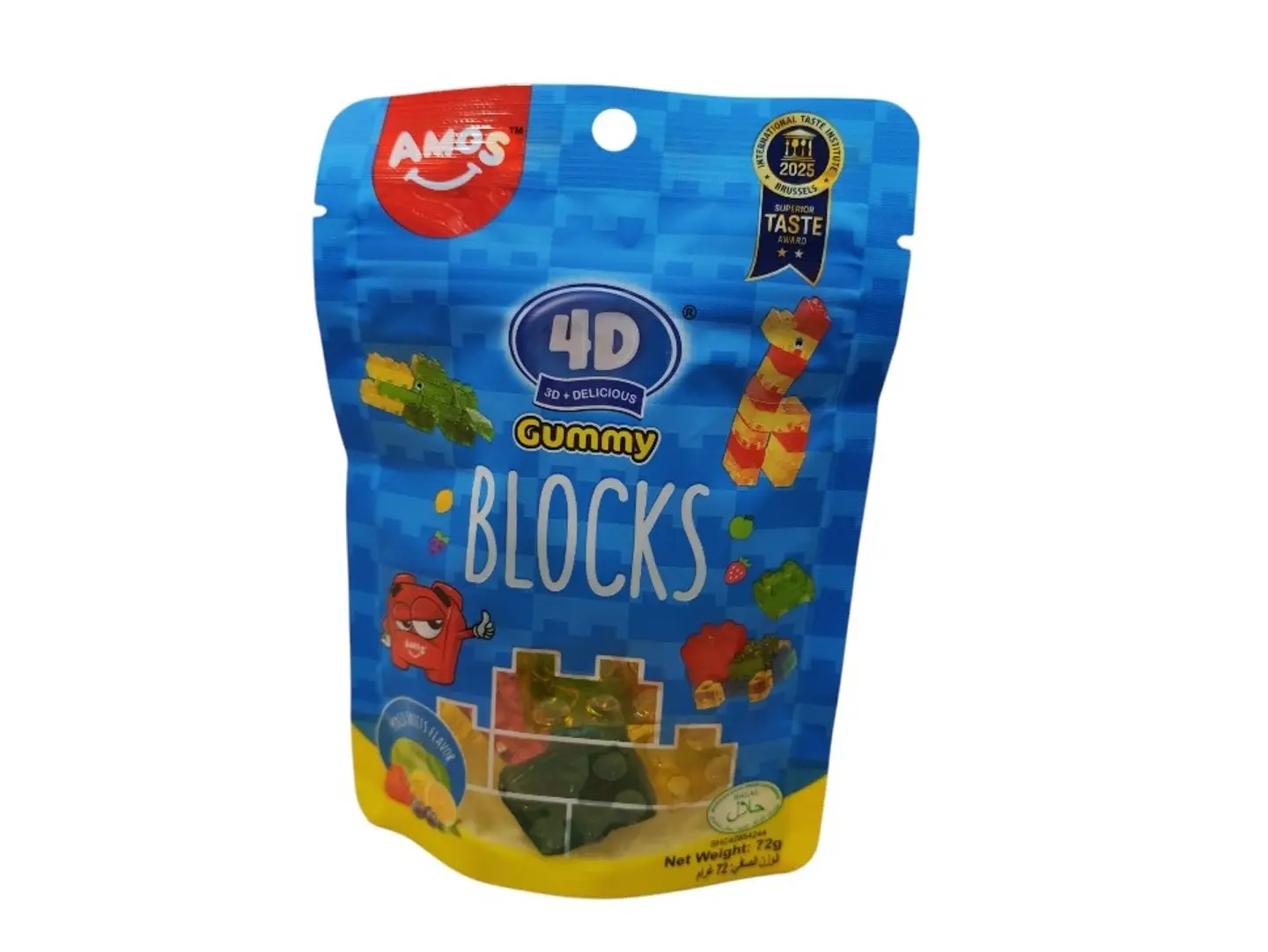 Jelly Amos Four De Block 65g