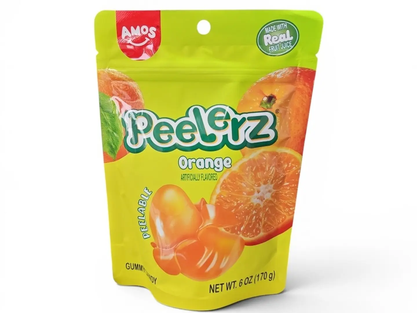 Pillars Orange Flavored Jelly Candy 170g
