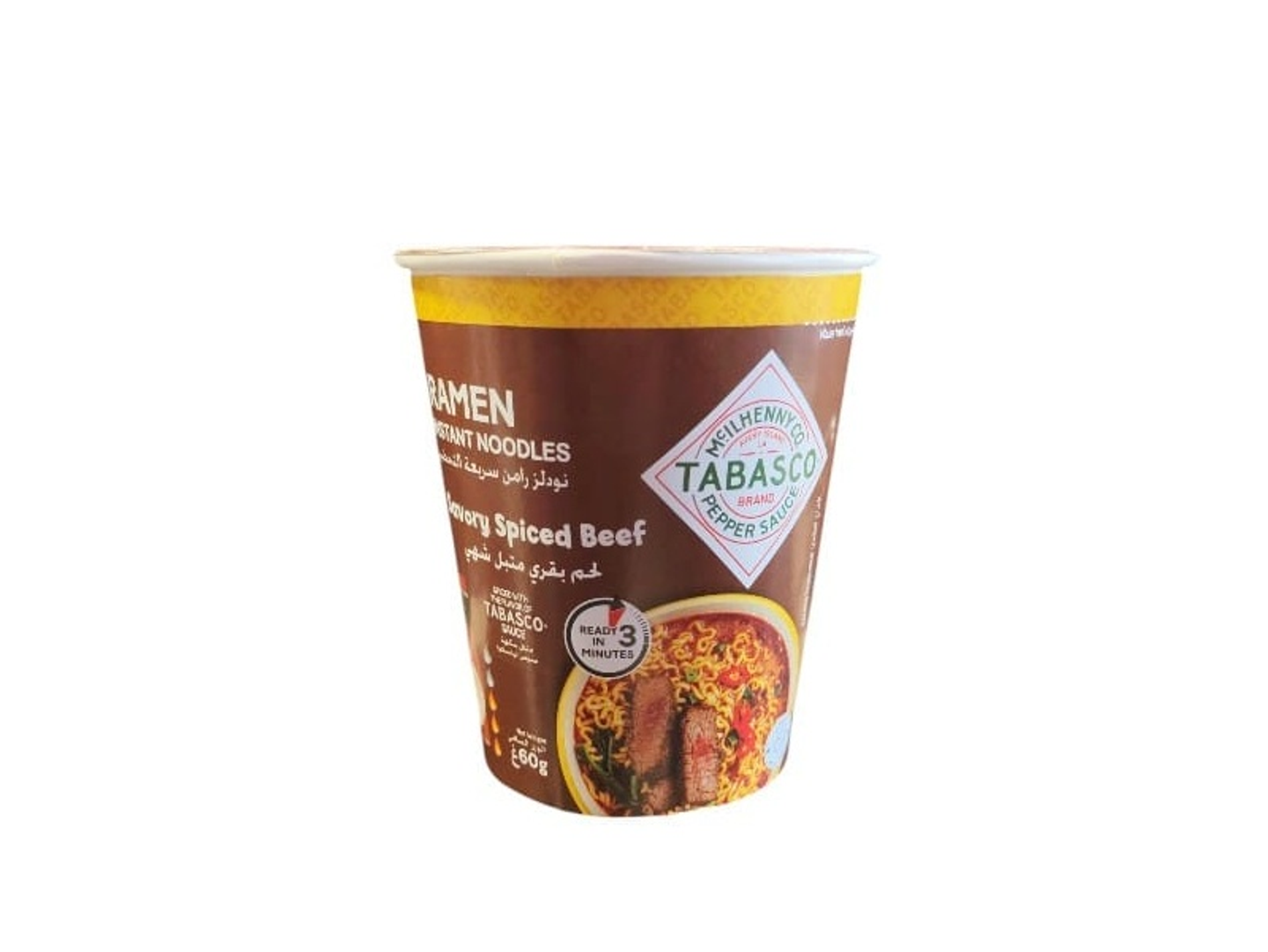 Tabasco Savory Seasoned Beef Noodles 60g