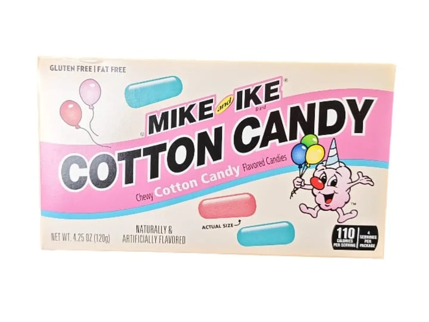Mike & Ike Cotton Candy Flavor 120g