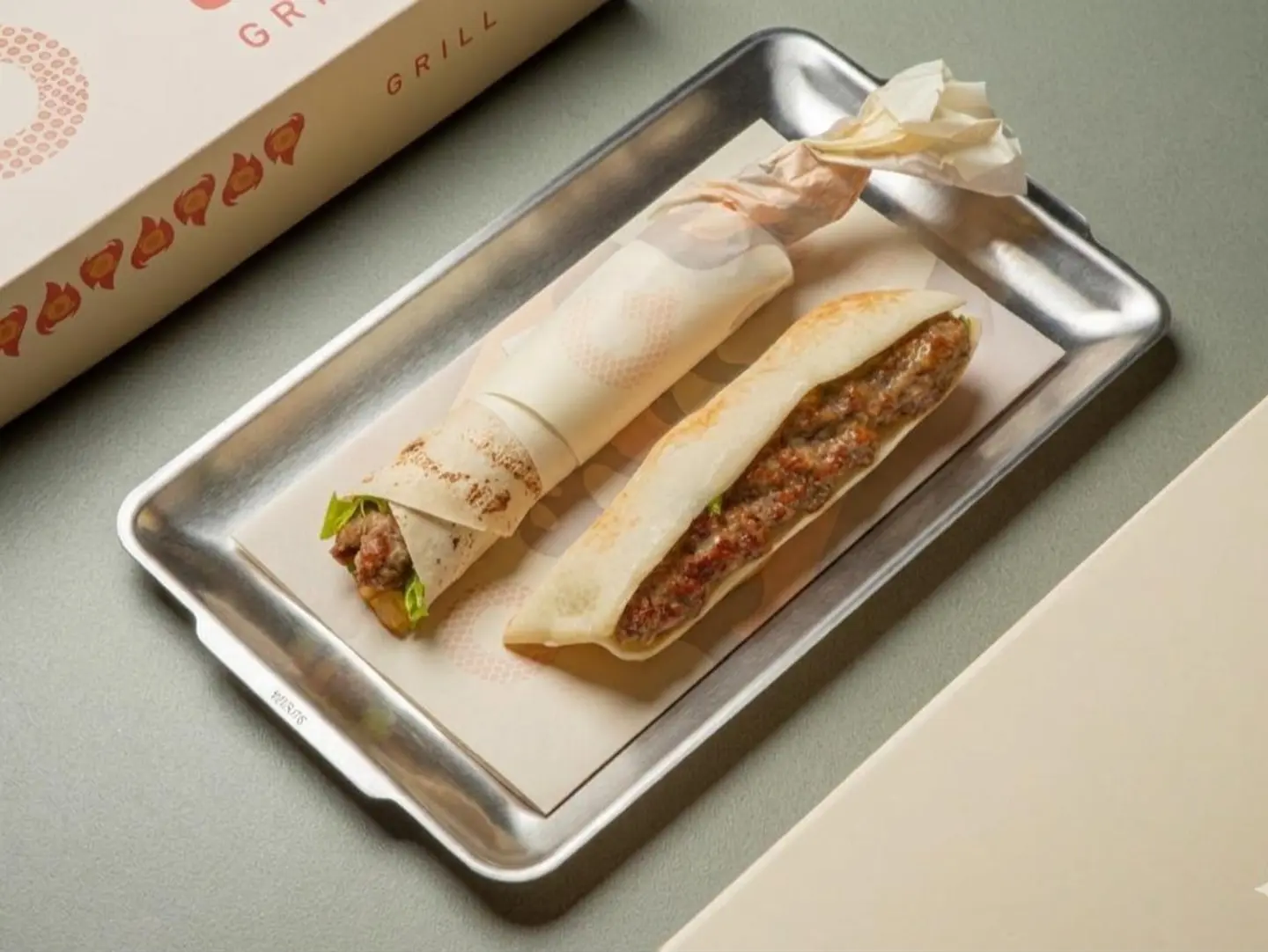 Meat Kebab Sandwich