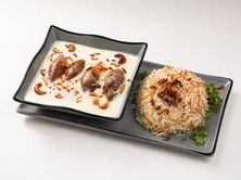 كبة لبنية مع أرز بالشعيرية