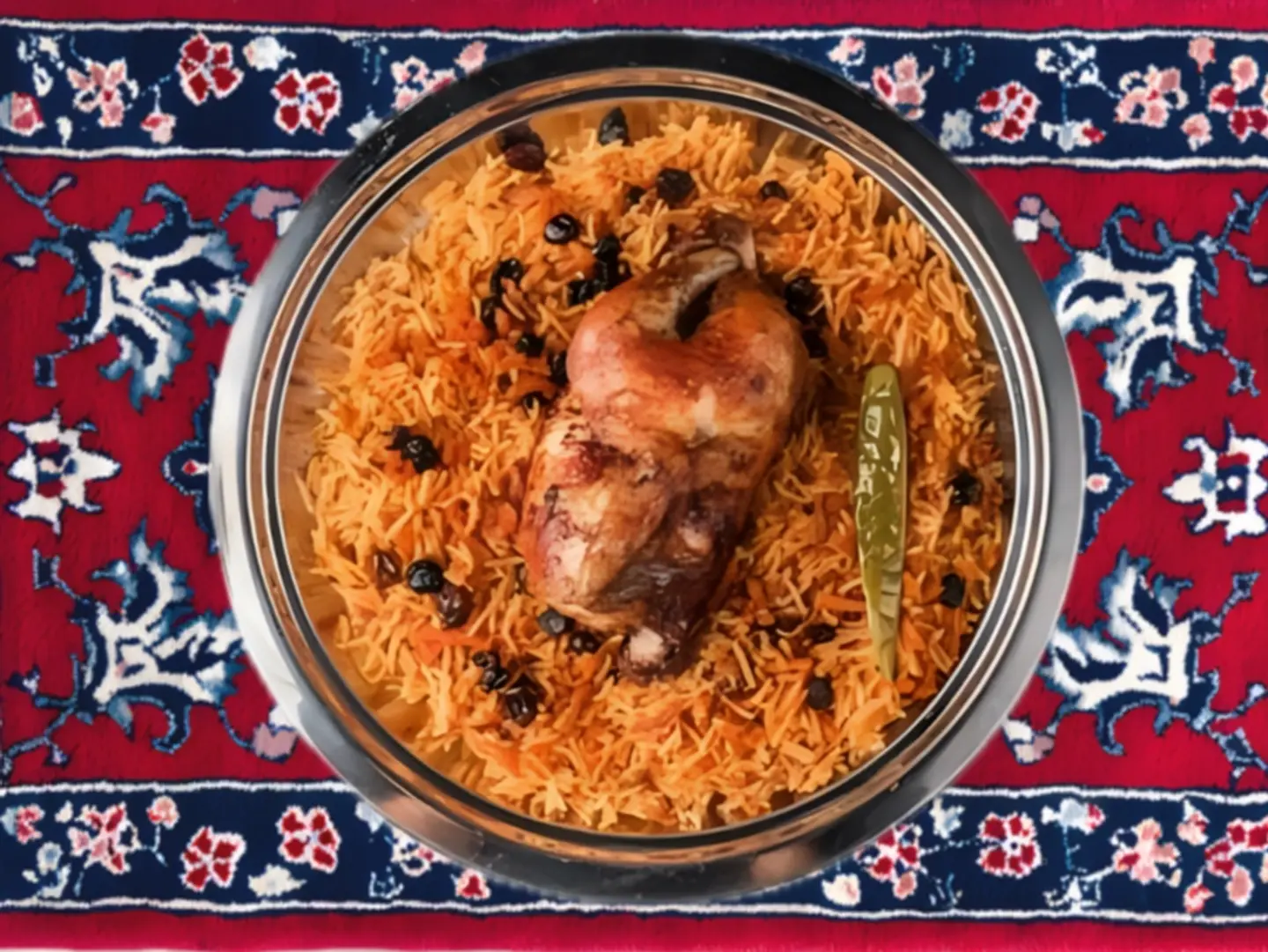 Half Grilled Chicken With Rice For One Person