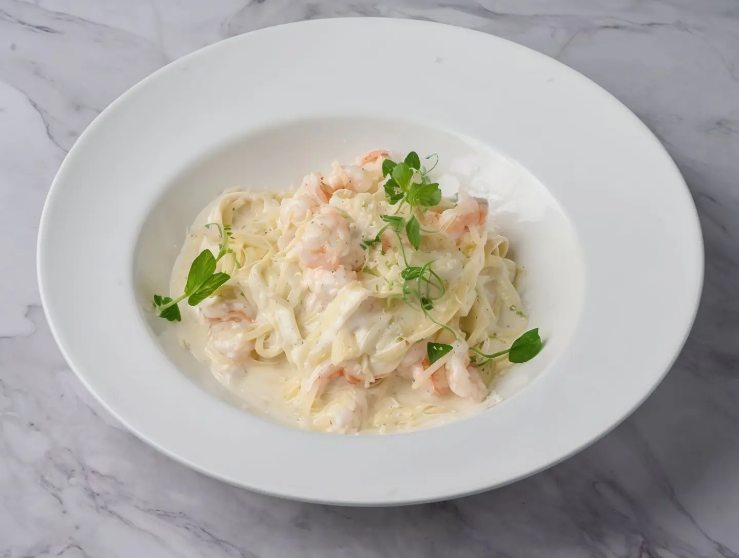 Shrimp Fettuccine