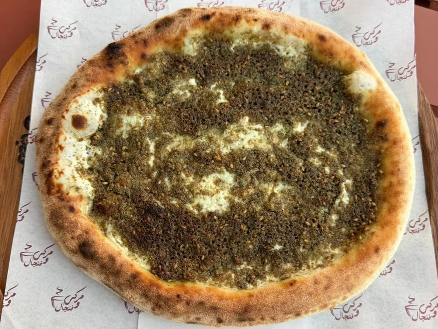 فطيره لبنه وزعتر