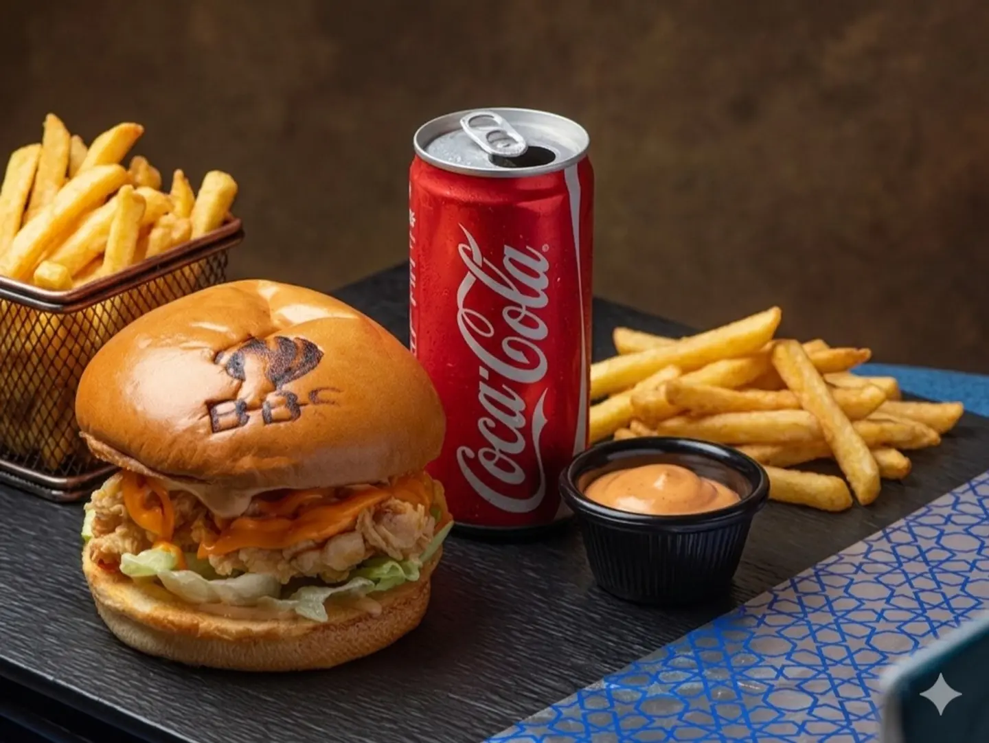 Crispy Burger Meal