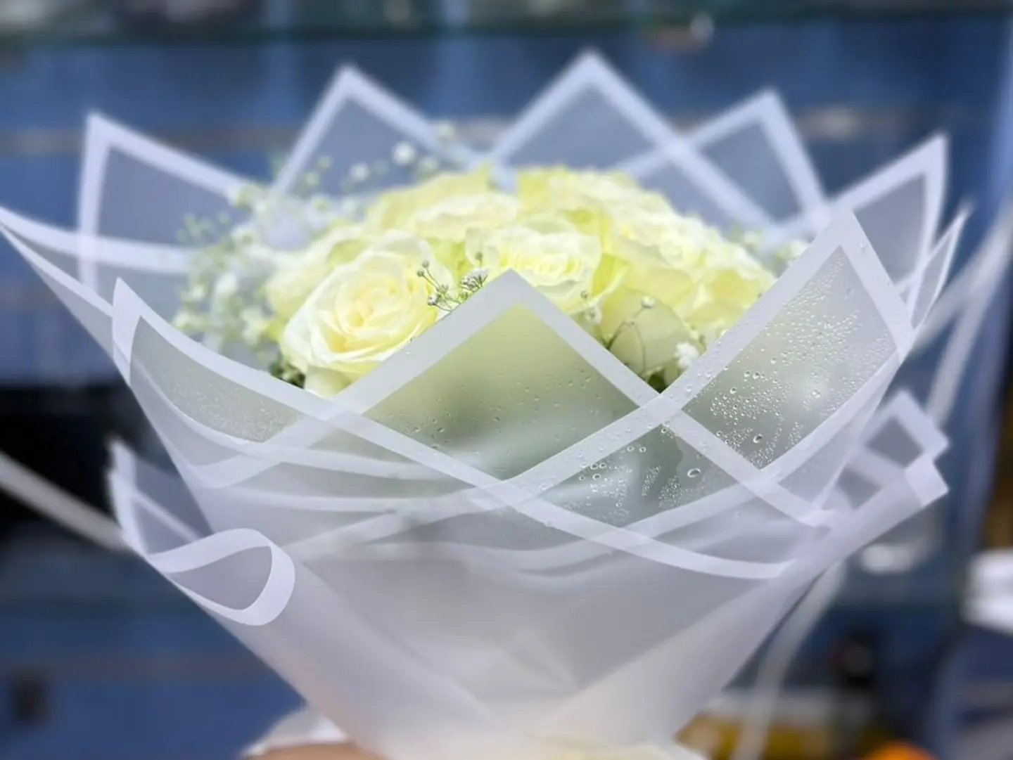 White Rose Bouquet