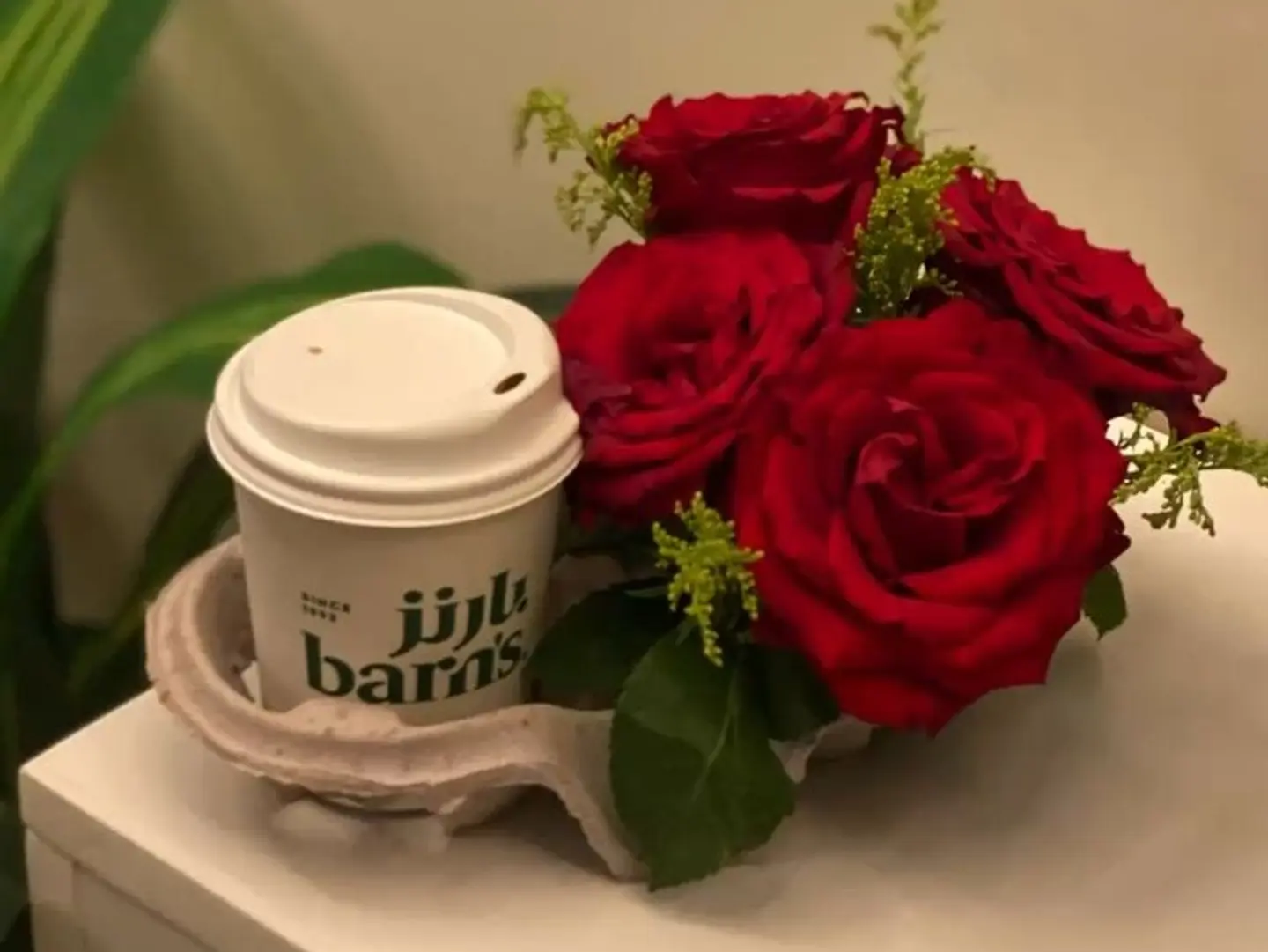 Bart's Coffee With Roses