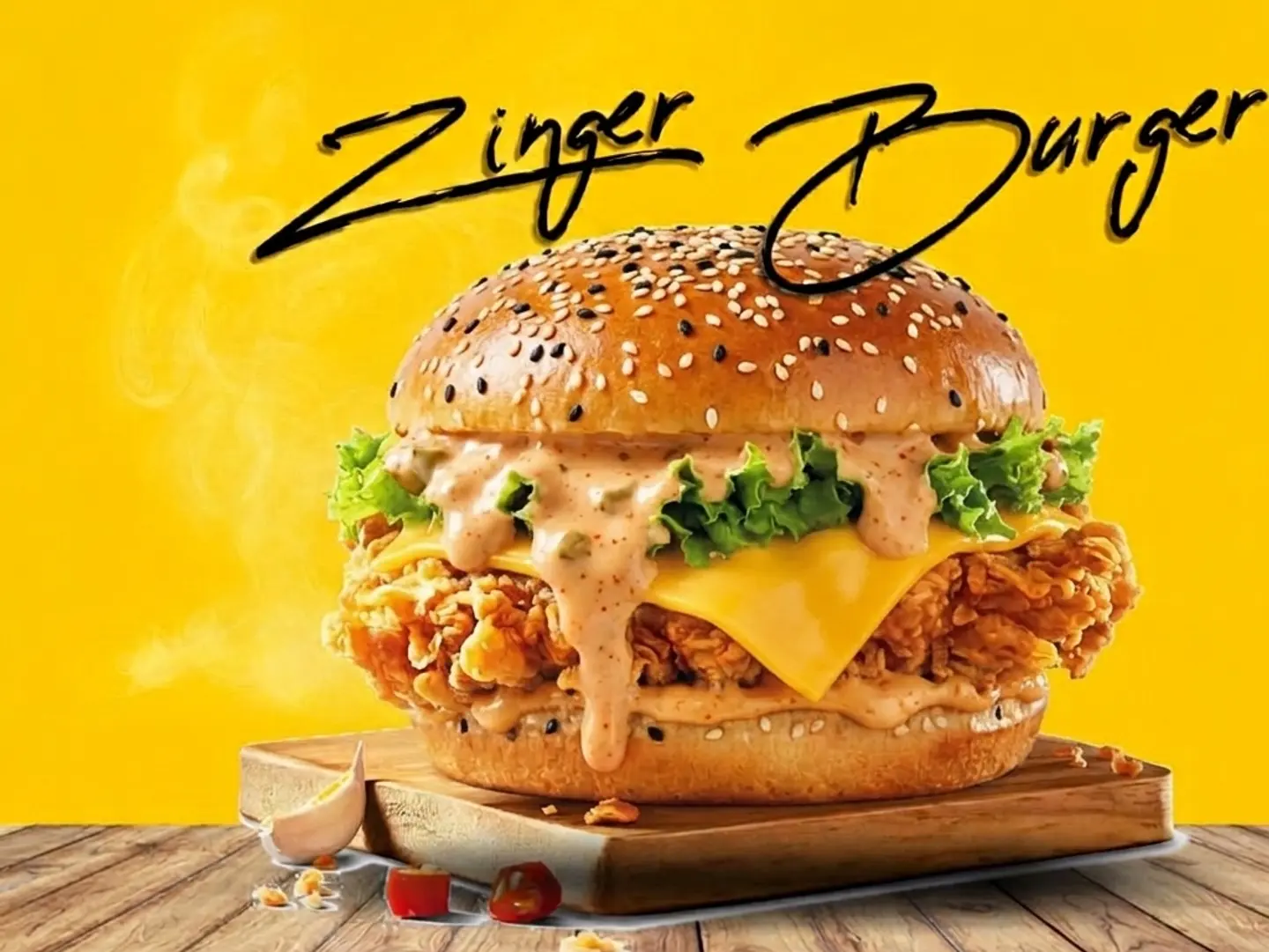 Chicken Zinger Burger