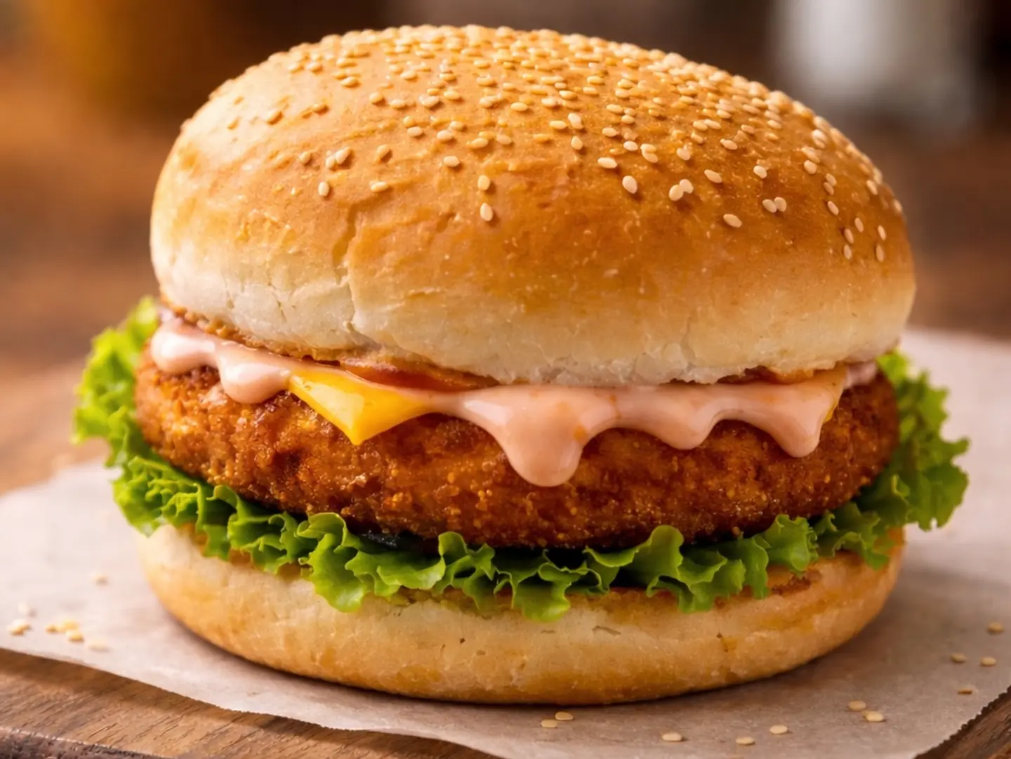 Jumbo Chicken Burger