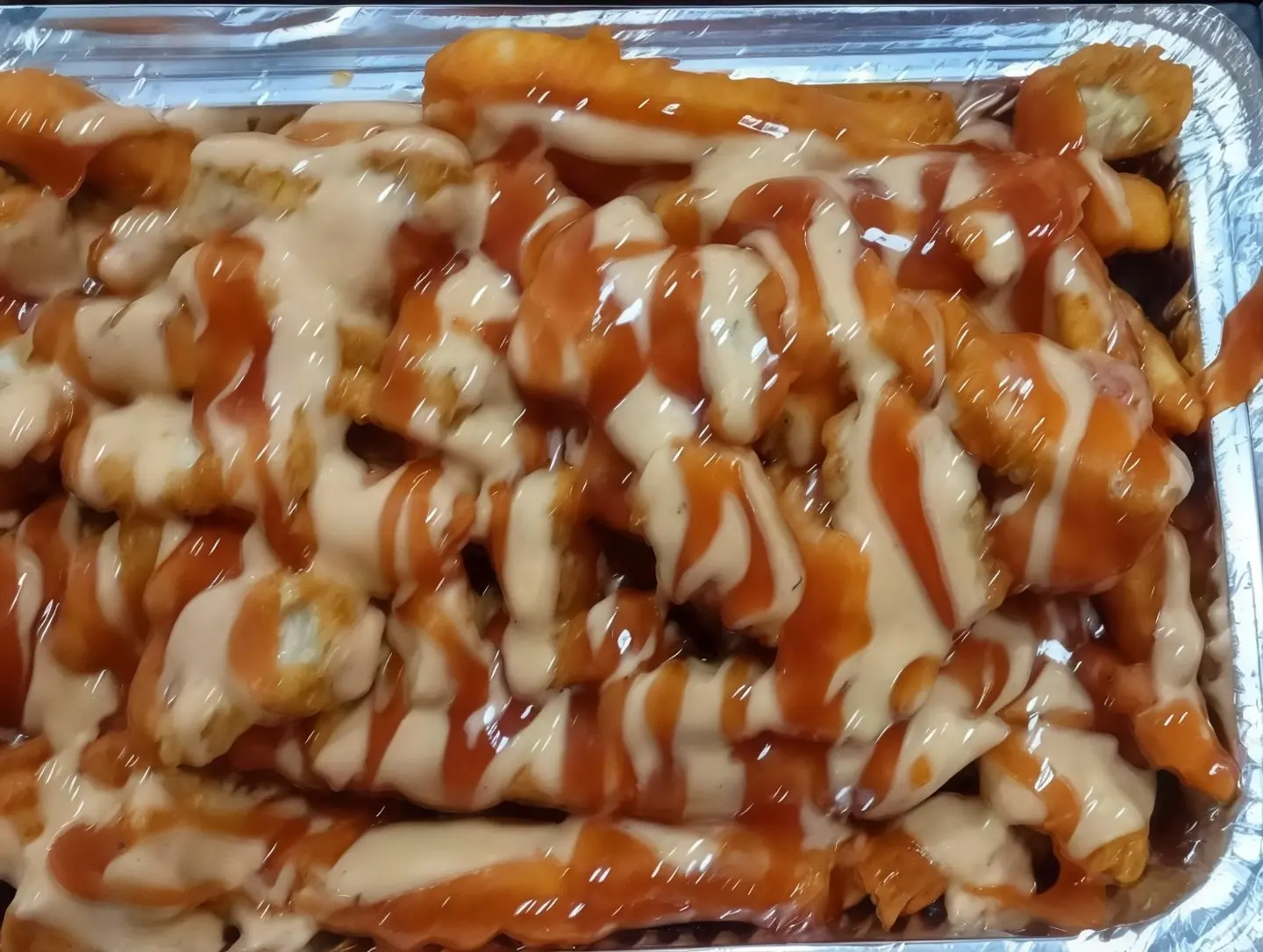 Special Funky Fries With Chicken