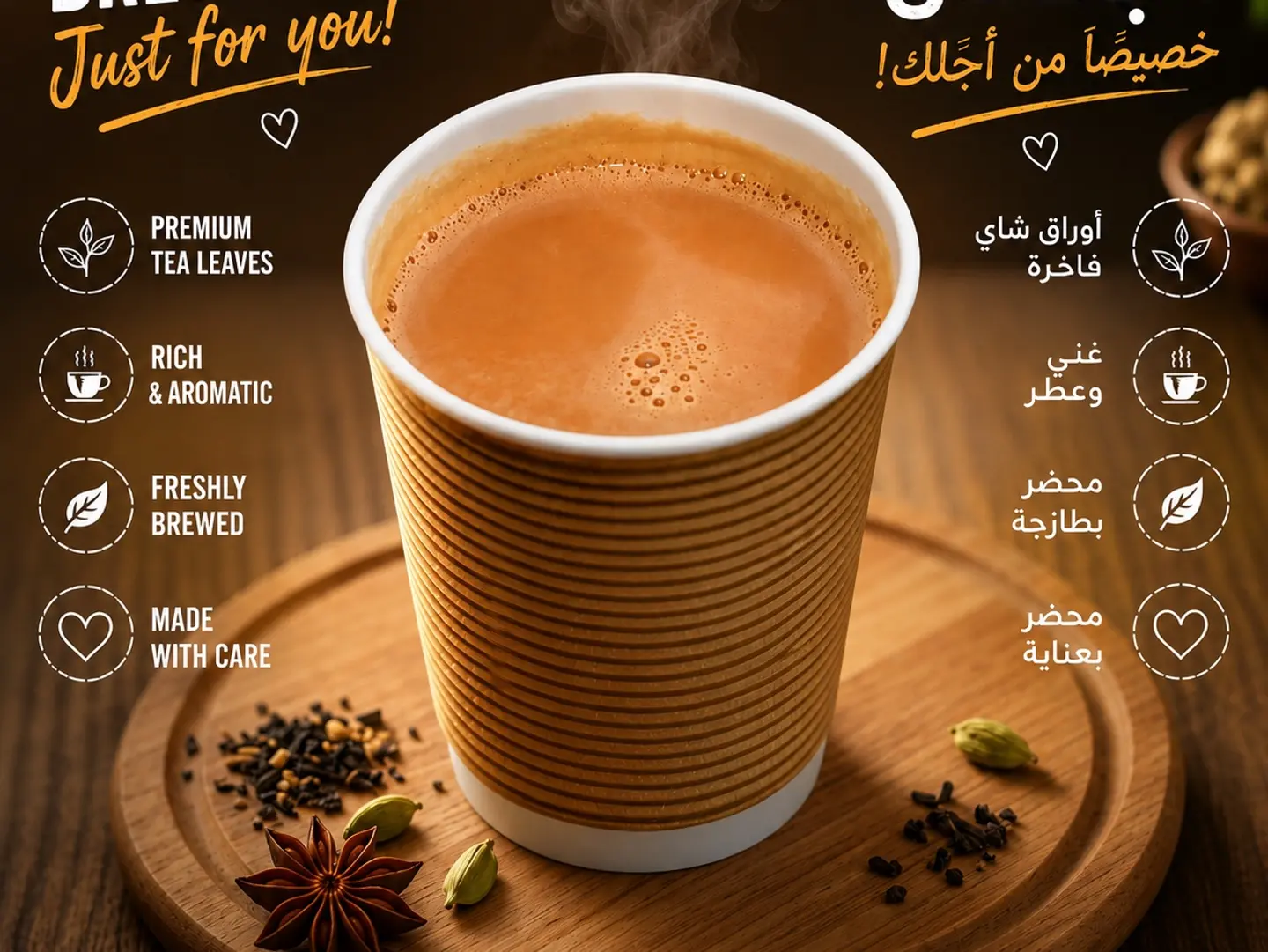شاي كرك - كبير