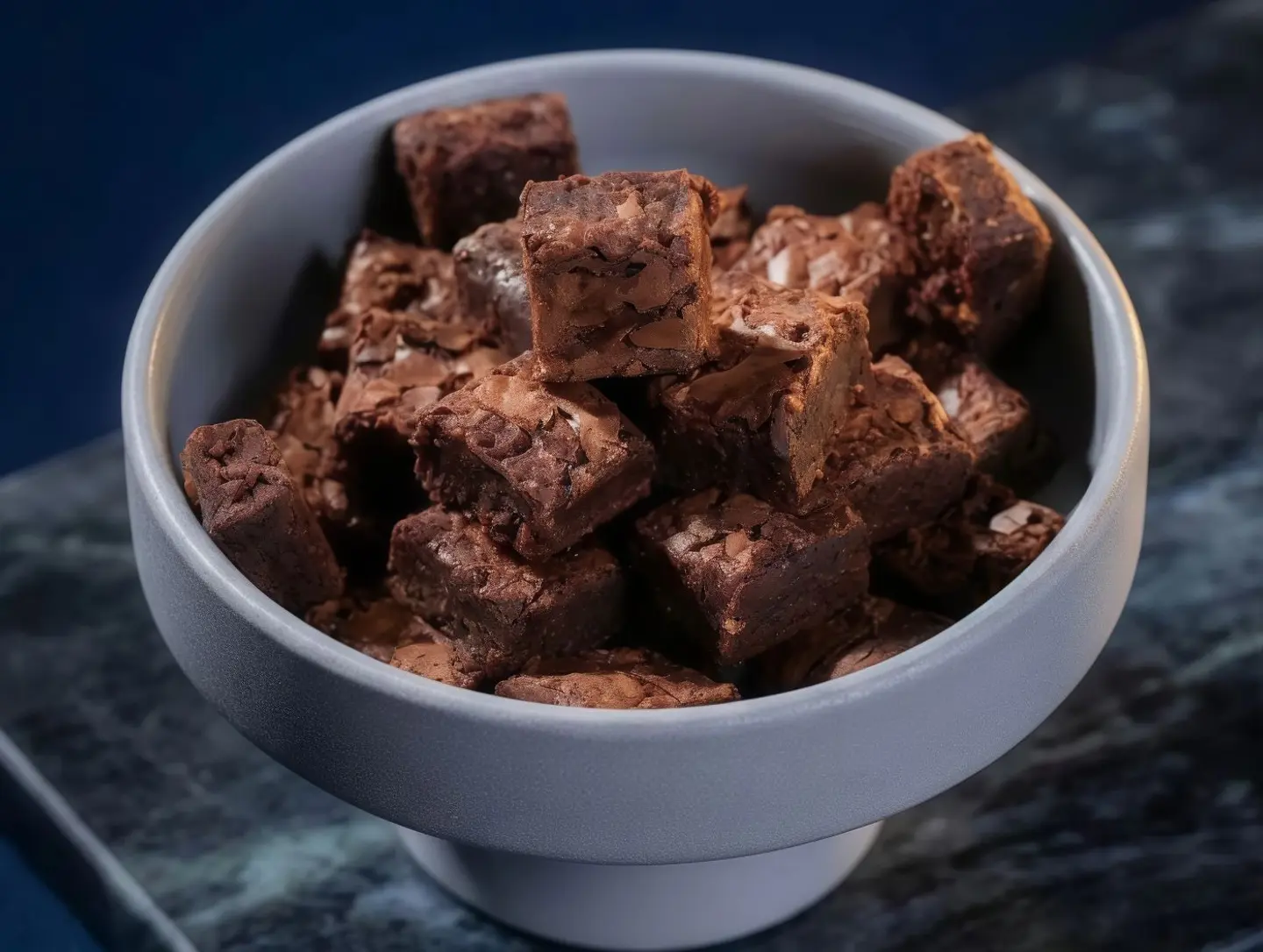 10 Mini Brownies