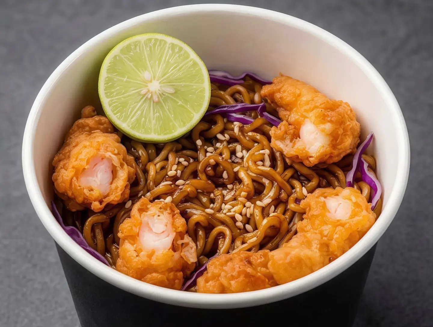 Hoba Cabbage Indomie With Shrimp - Single Box