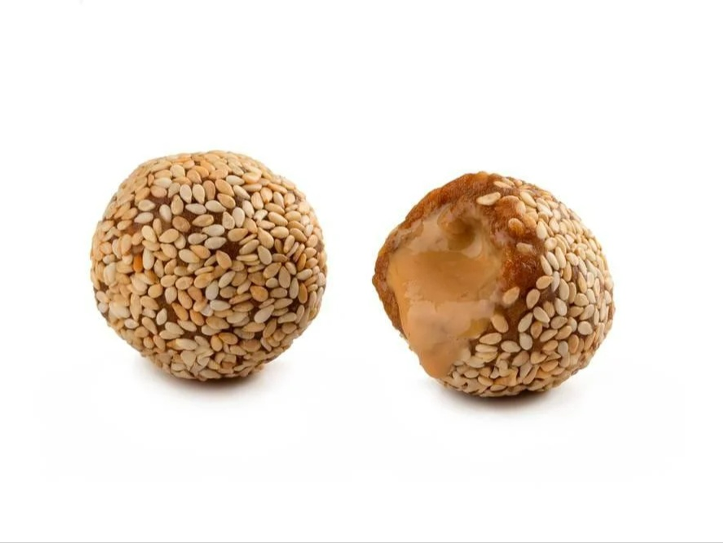 Date Balls With Tahini And Sesame