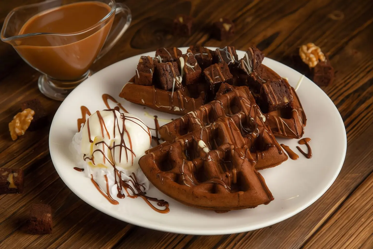 Brownies Waffle