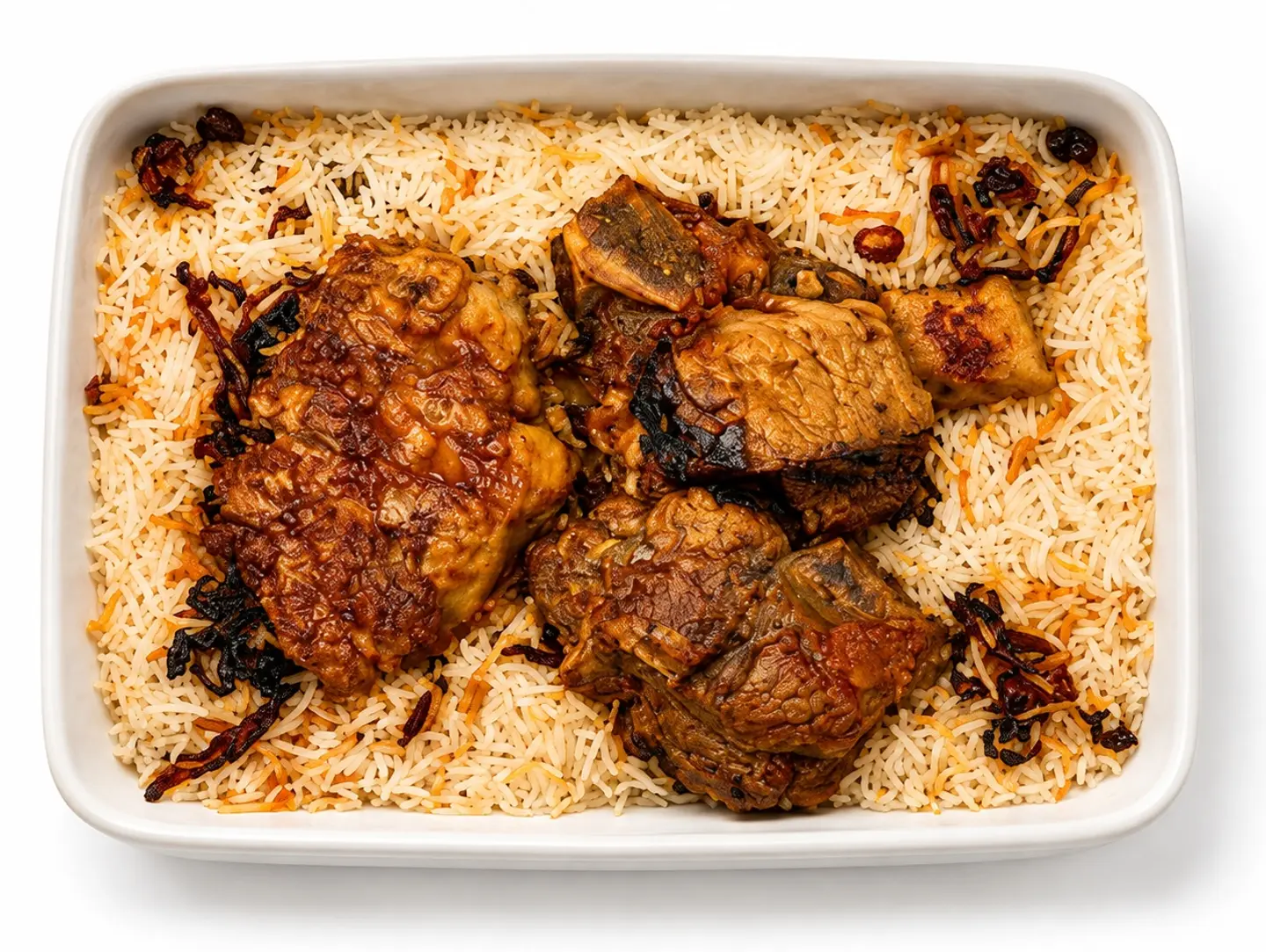 Najdi Kabsa With Camel Meat