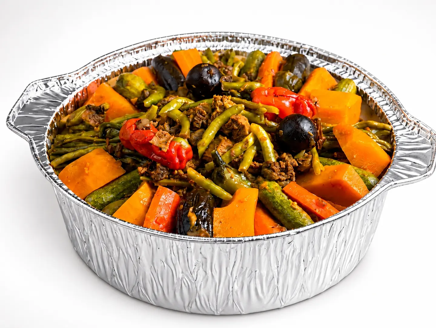 Chef Lulwas Qursan Bowl For Gatherings. - With Meat
