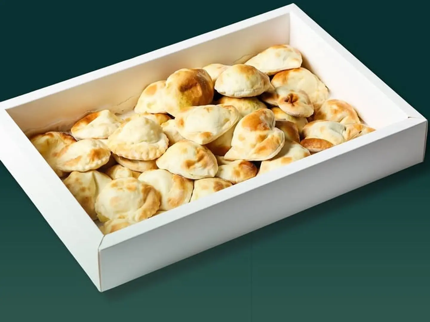 ميني فطائر صغير ابيض