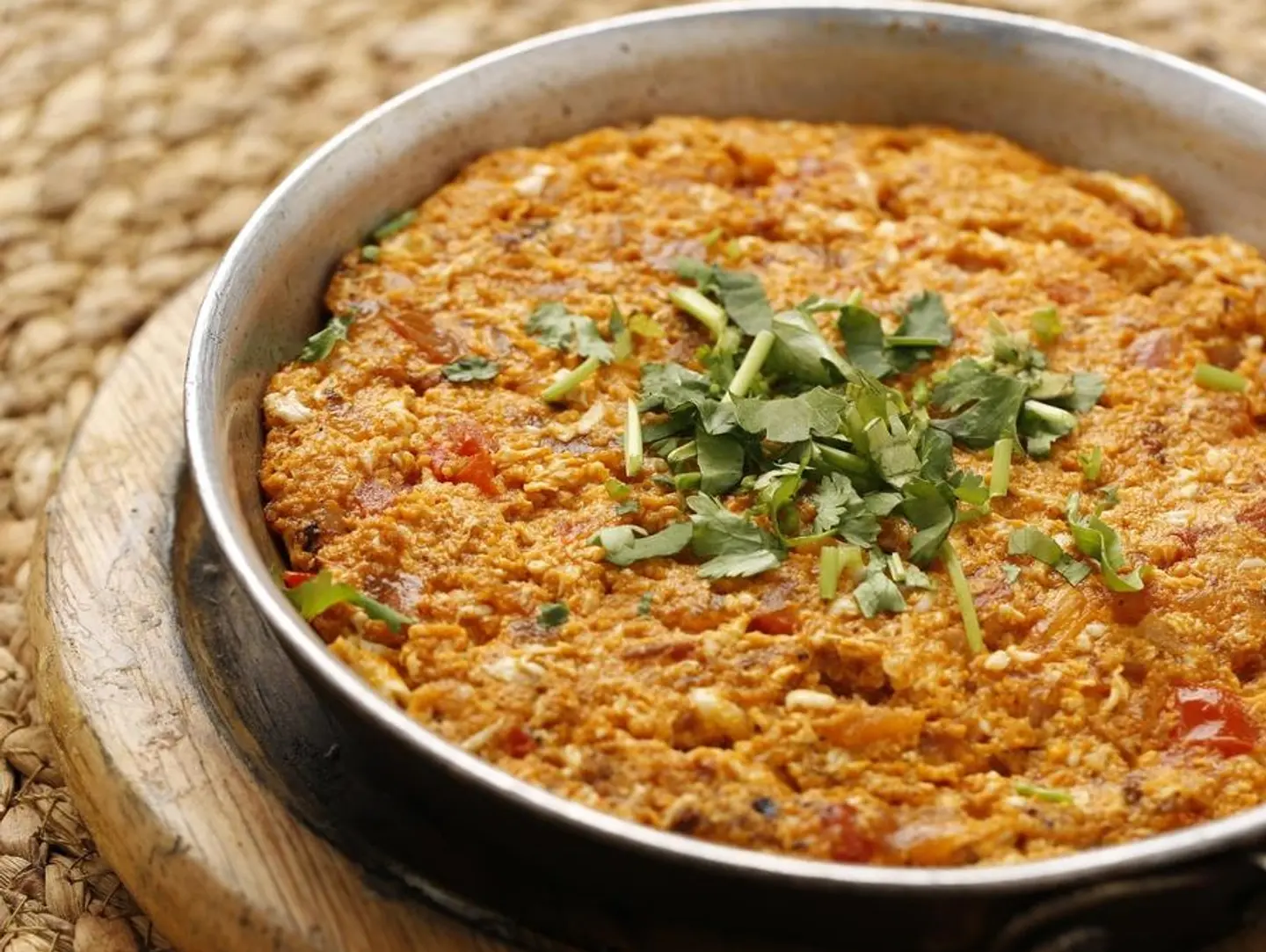 Shakshuka With Eggs And Tomatoes