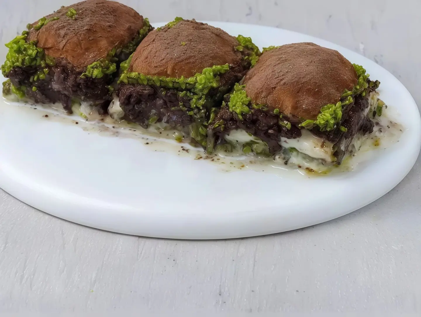 Baklawa Cold With Pistachio - For One Person
