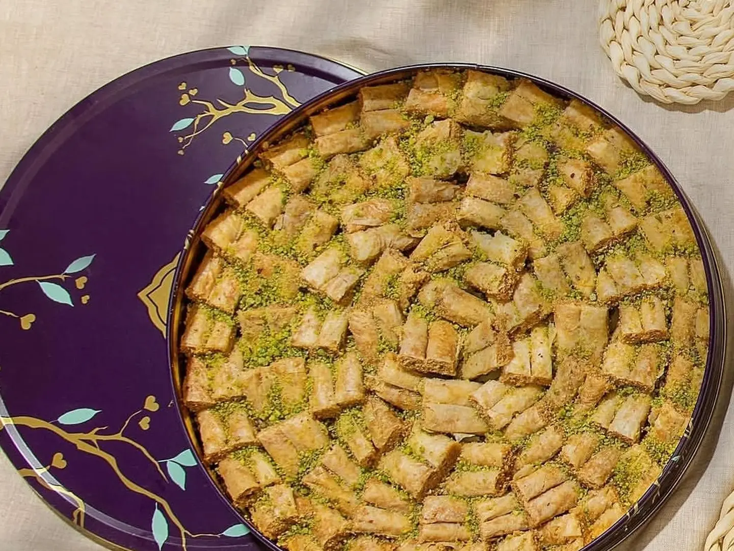 المذاق العربي - بقلاوة أصابع الكاجو - كبير