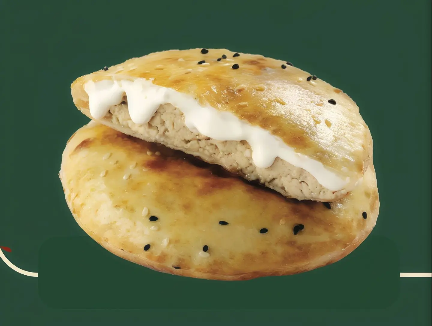 جبنة وطحينية