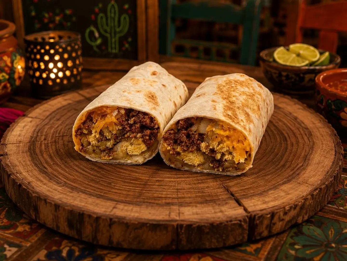 Grilled Chicken Burrito