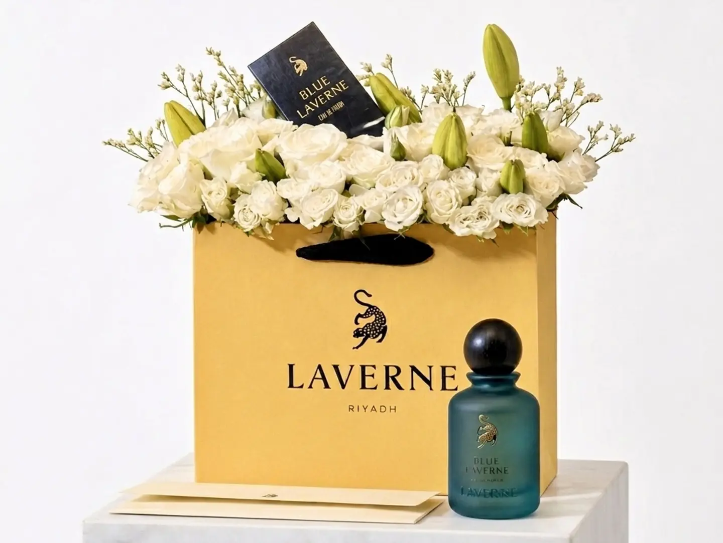Luxury Perfume Arrangement Blue Laverne