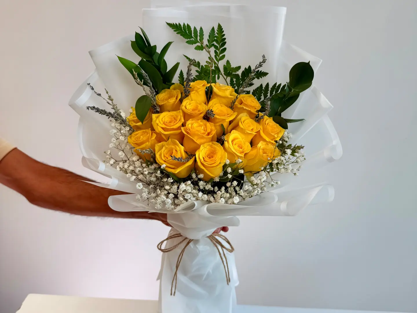Bouquet Of Yellow Roses