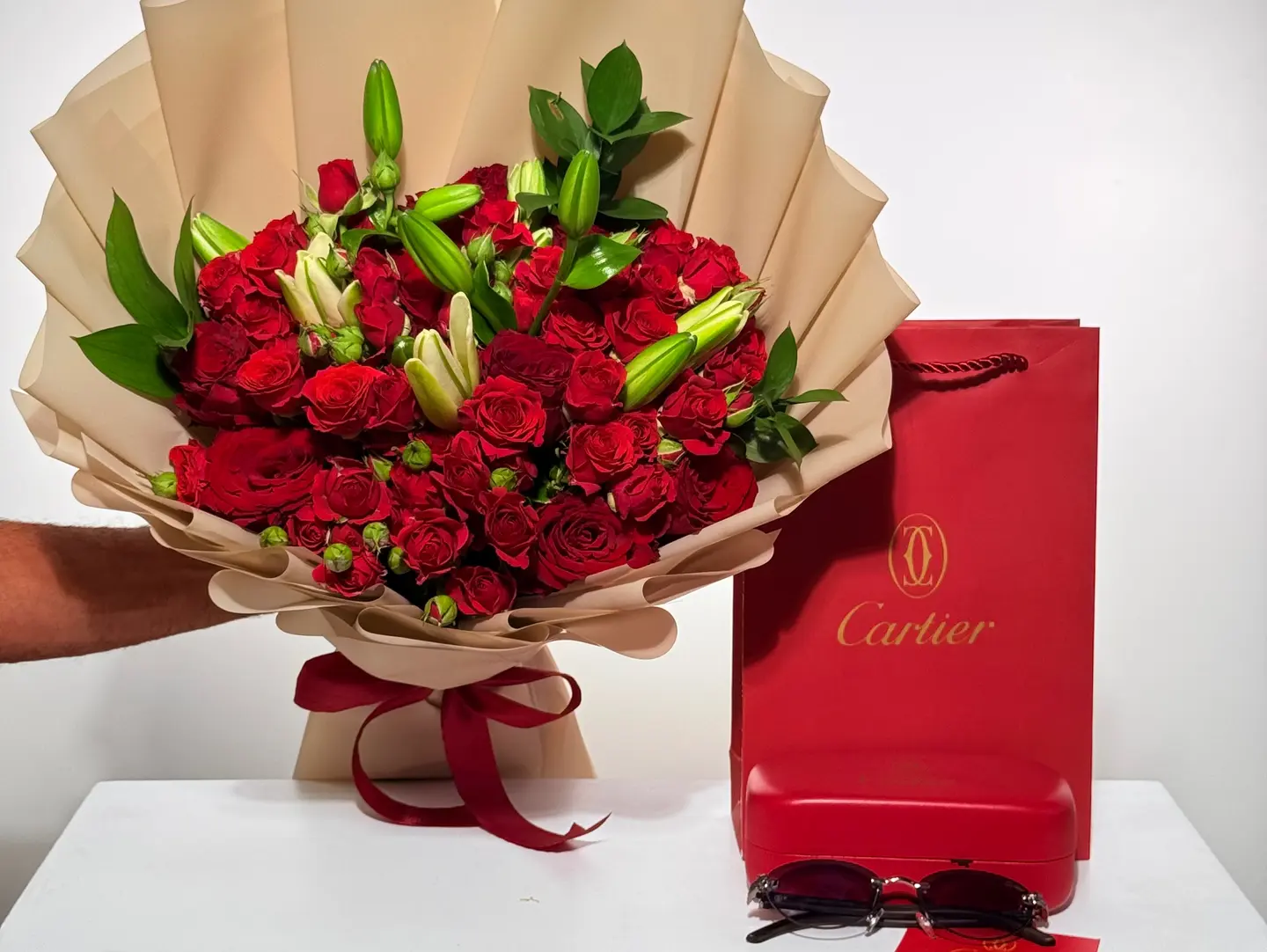 Cartier Luxury Bouquet