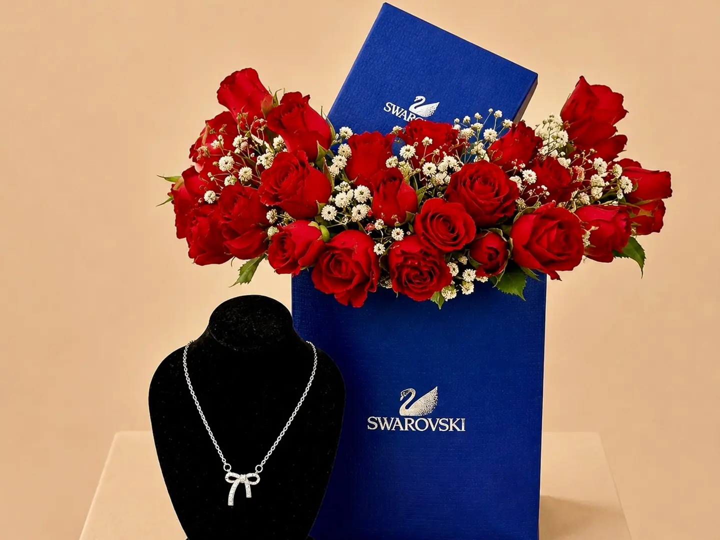 Swarovski Necklace Arrangement 2