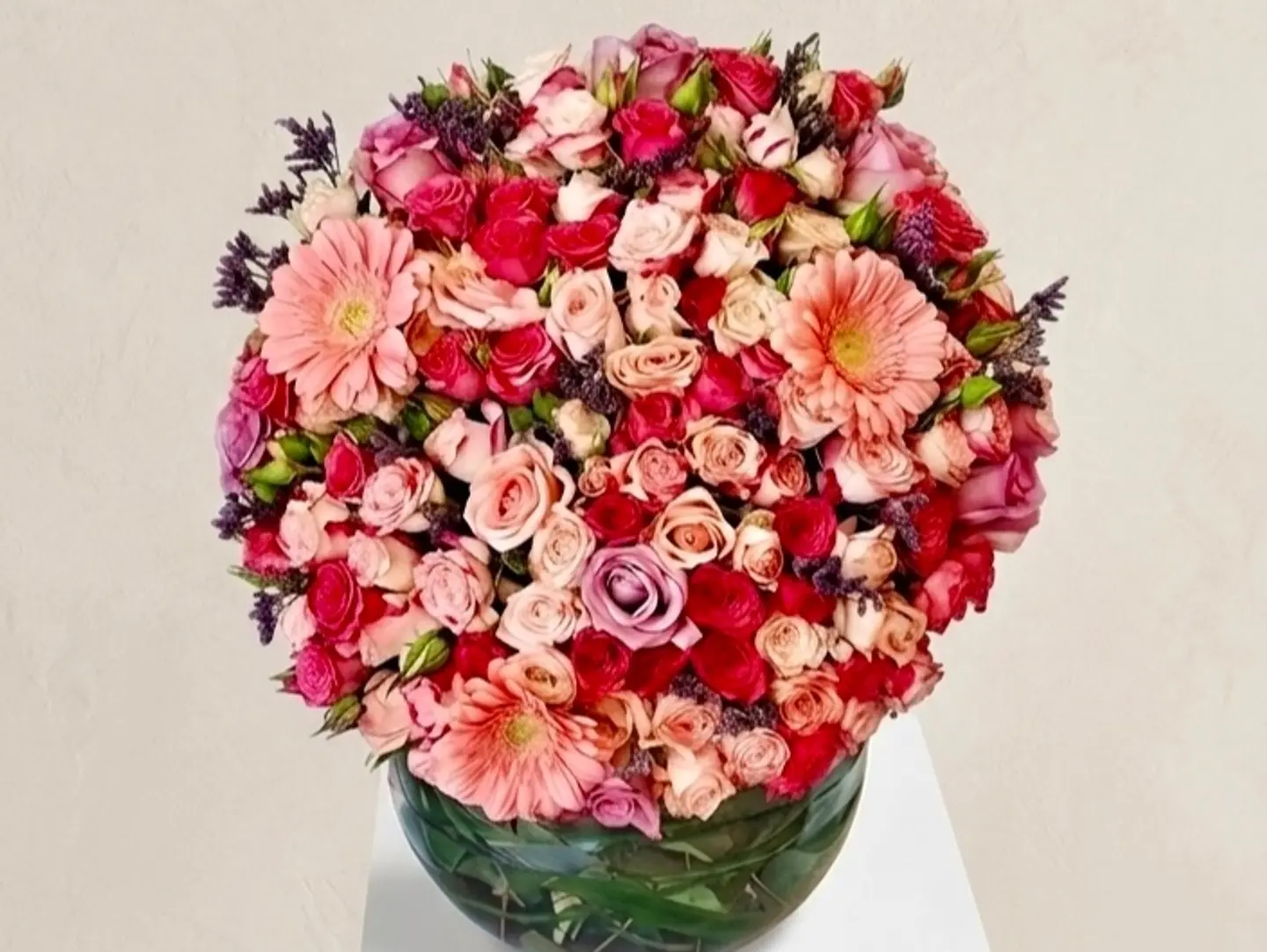 Medium Sized Mixed Vase