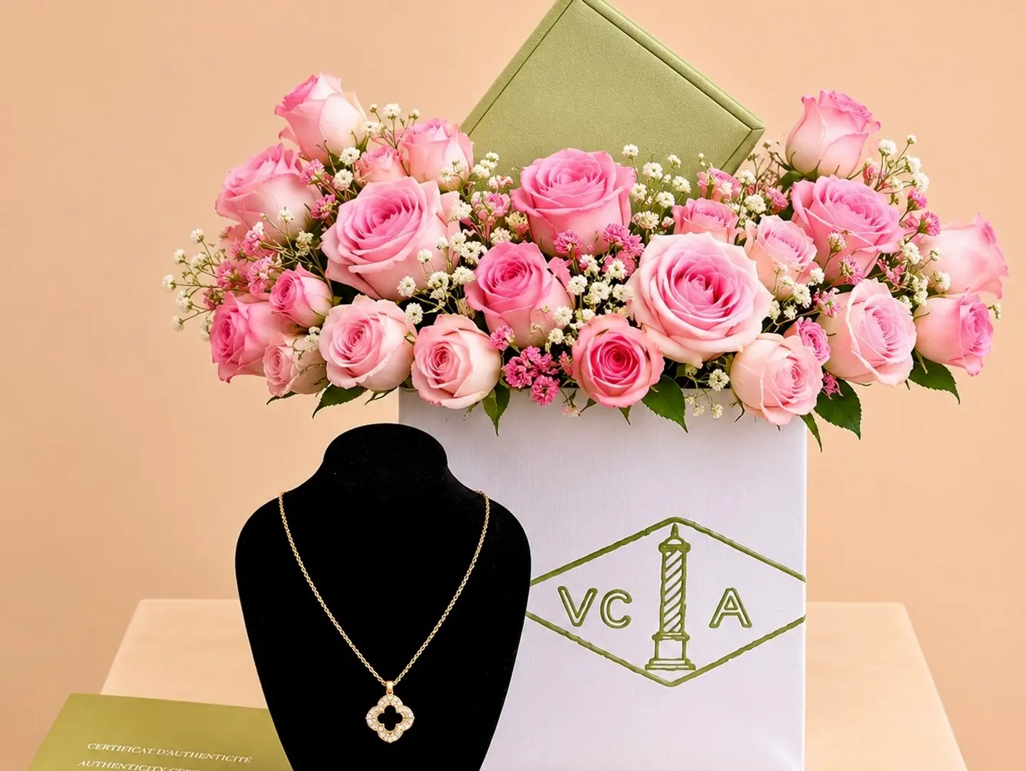 Van Cleef Necklace Arrangement