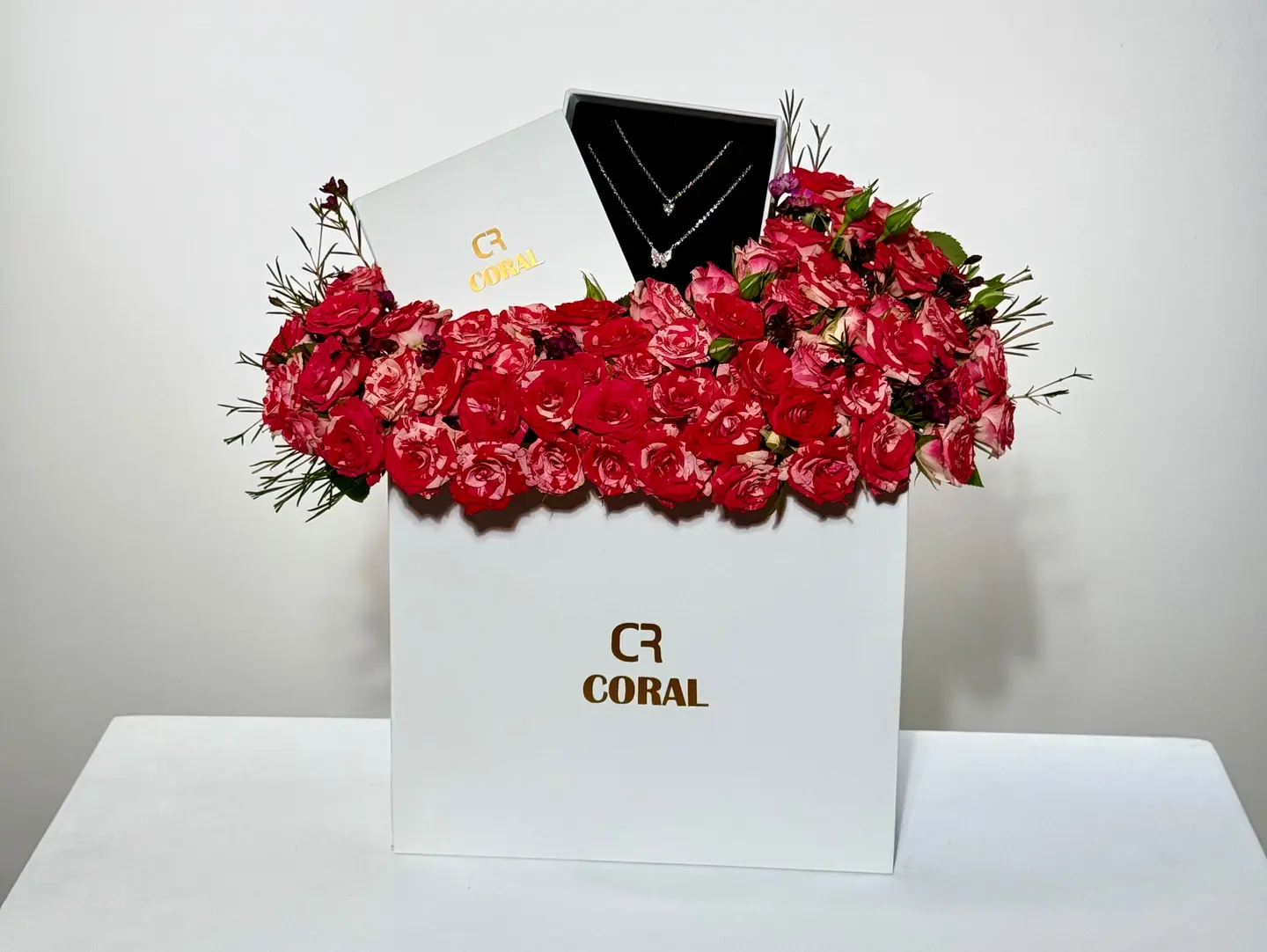 Coral Necklace Arrangement 3