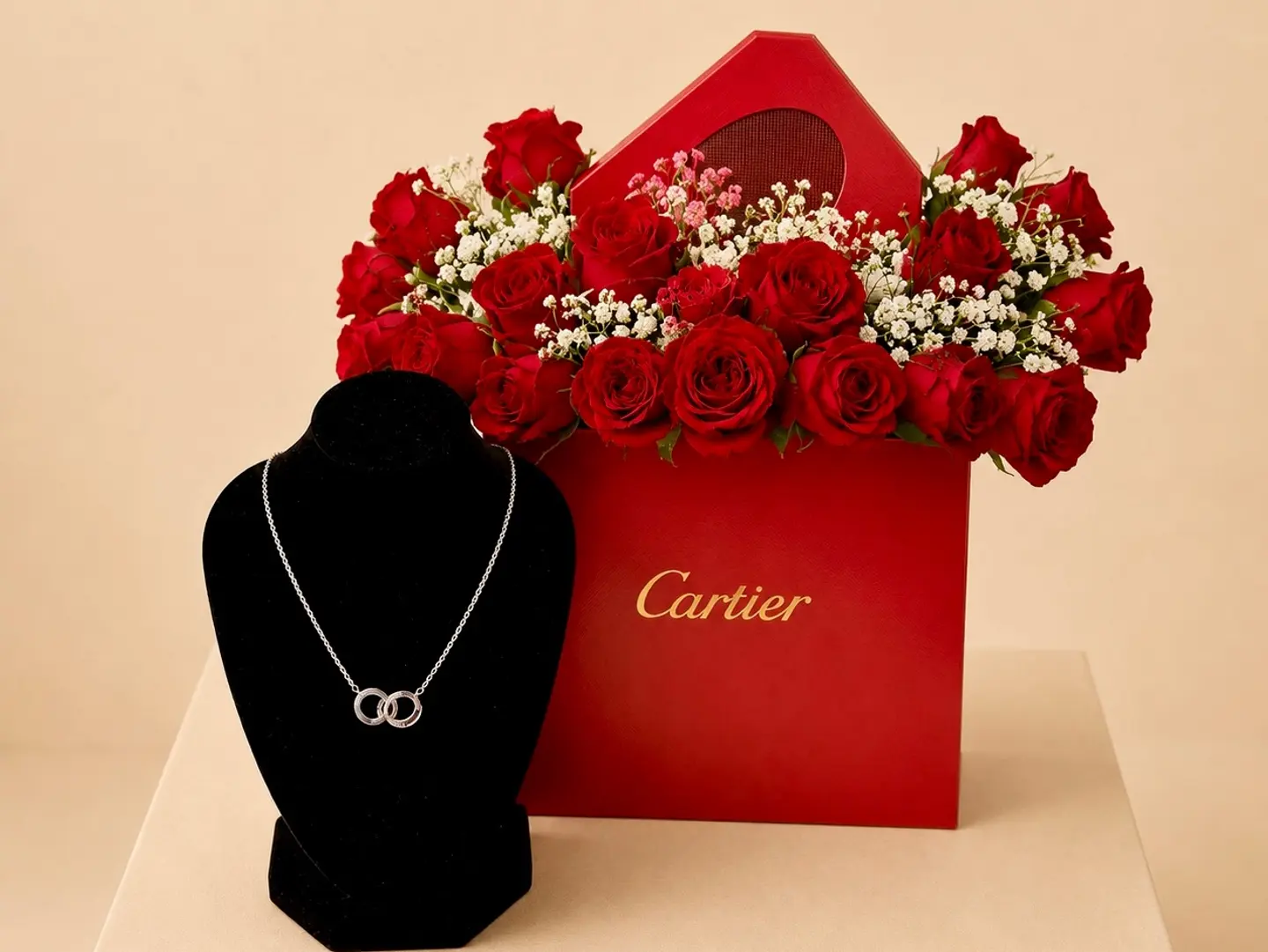 Cartier 4 Copy Necklace