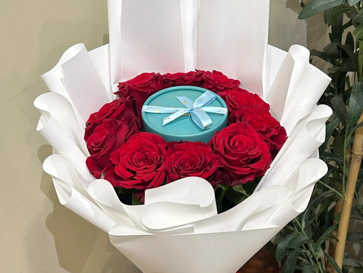 Anoush With A Red Rose