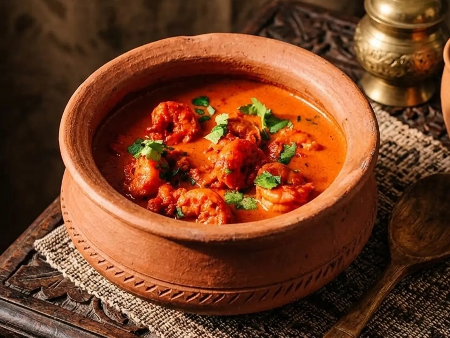 Prawns Butter Masala (6 Prawns)