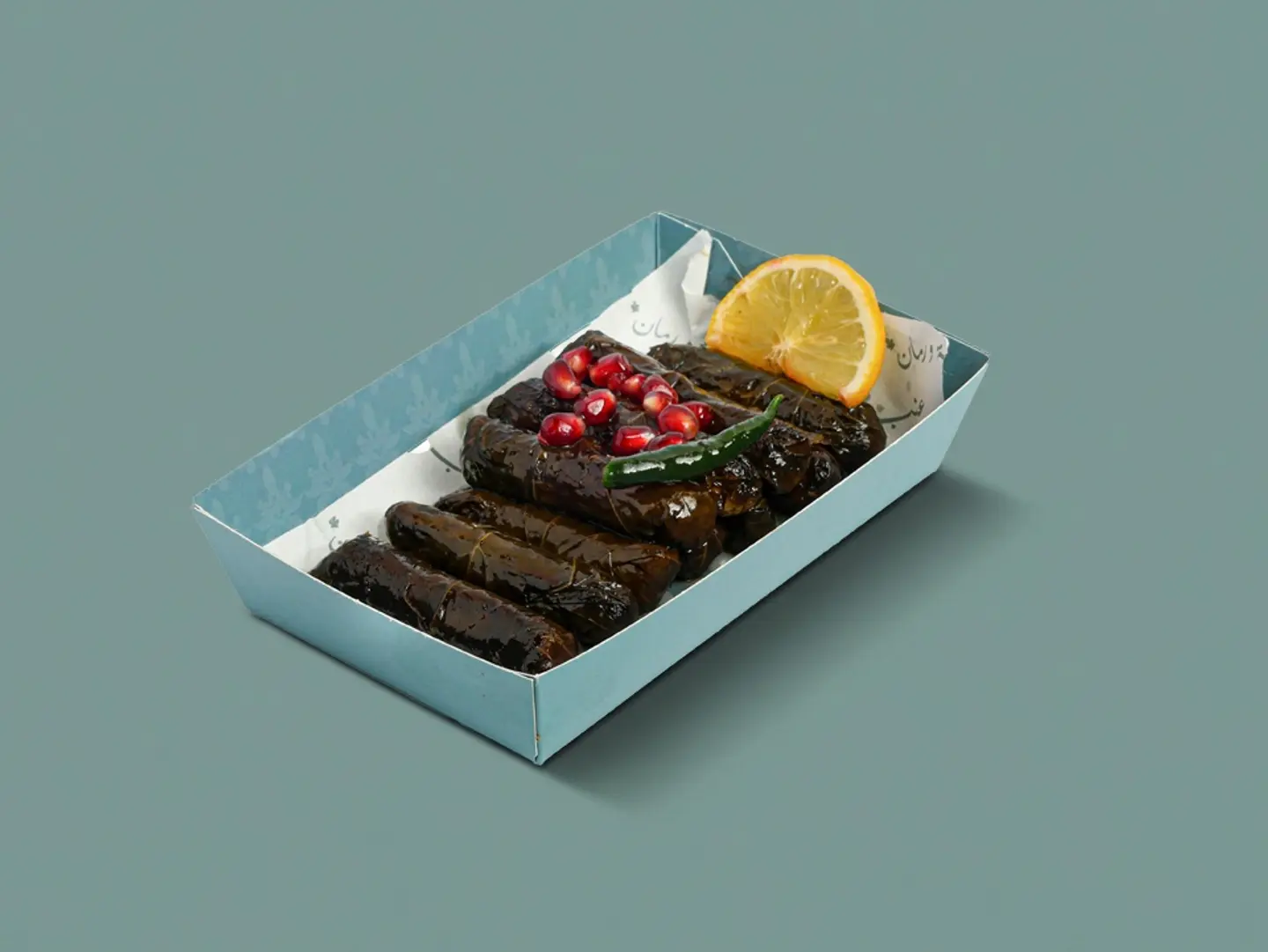 Grape Leaves Pomegranate Molasses