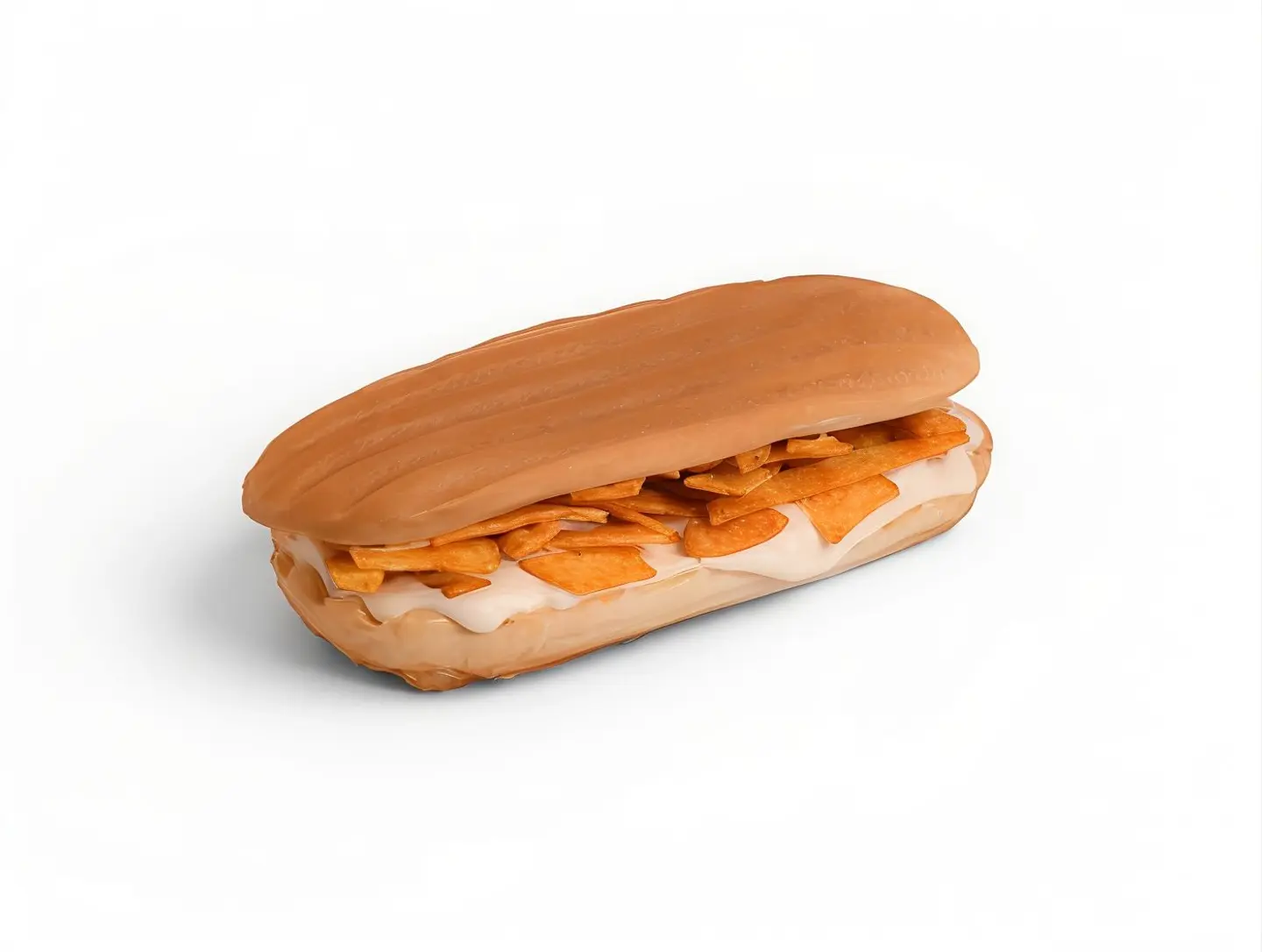 Cheese And Oman Chips Samoli Sandwich