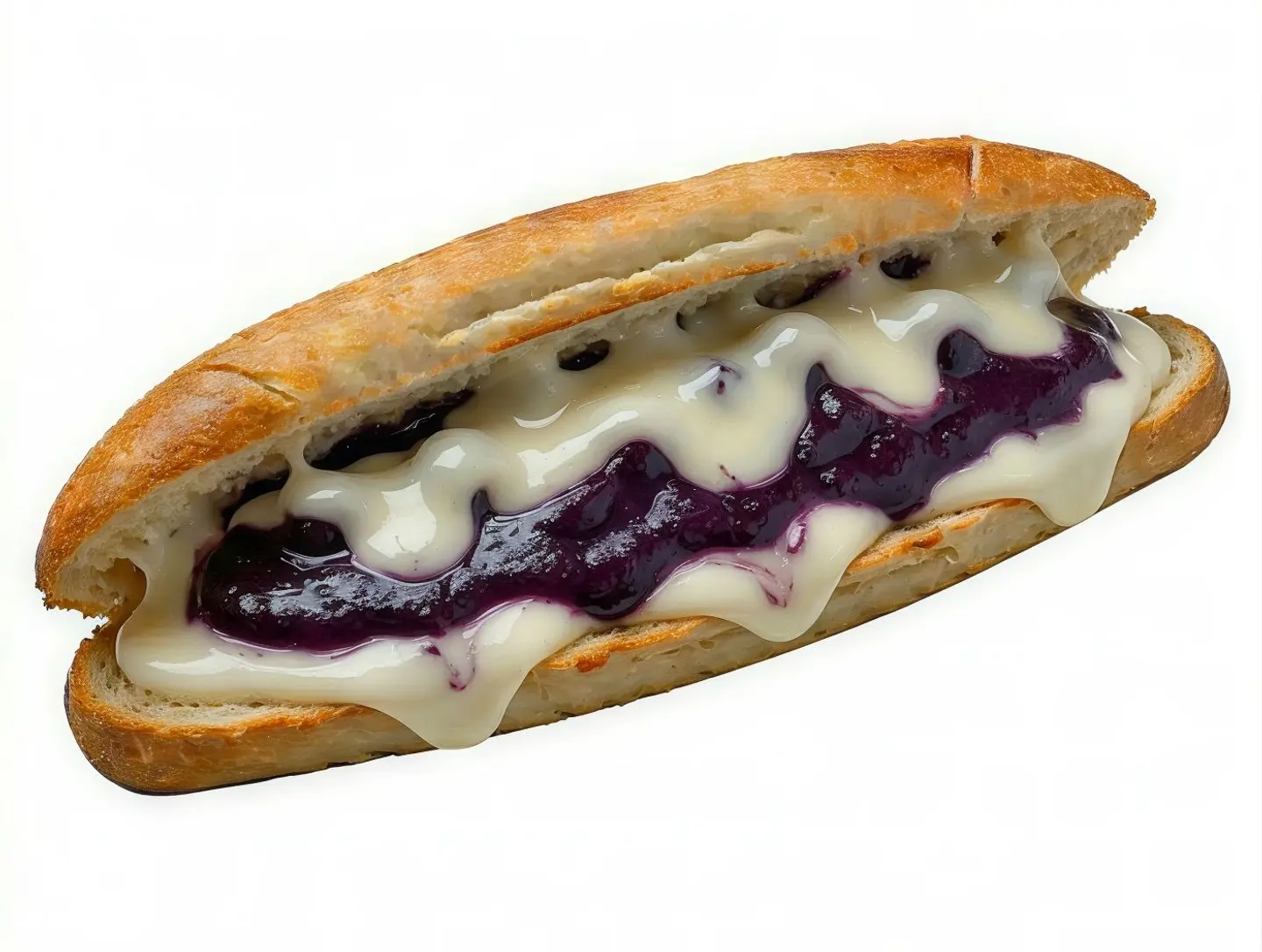 Cheese And Jam Sandwich