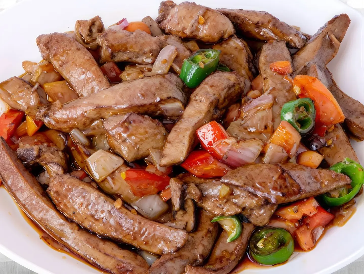Plate Of Liver