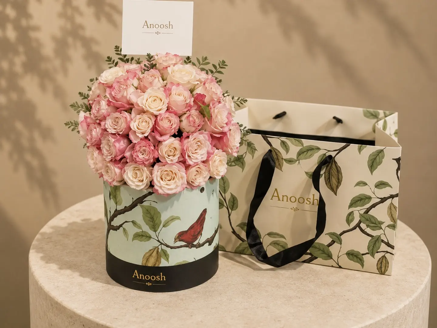 Coordinating Pampering With Anoush Chocolate