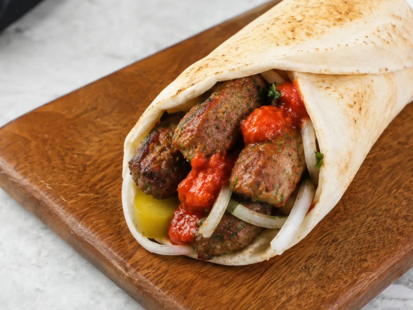 Khashkhash Kebab Sandwich