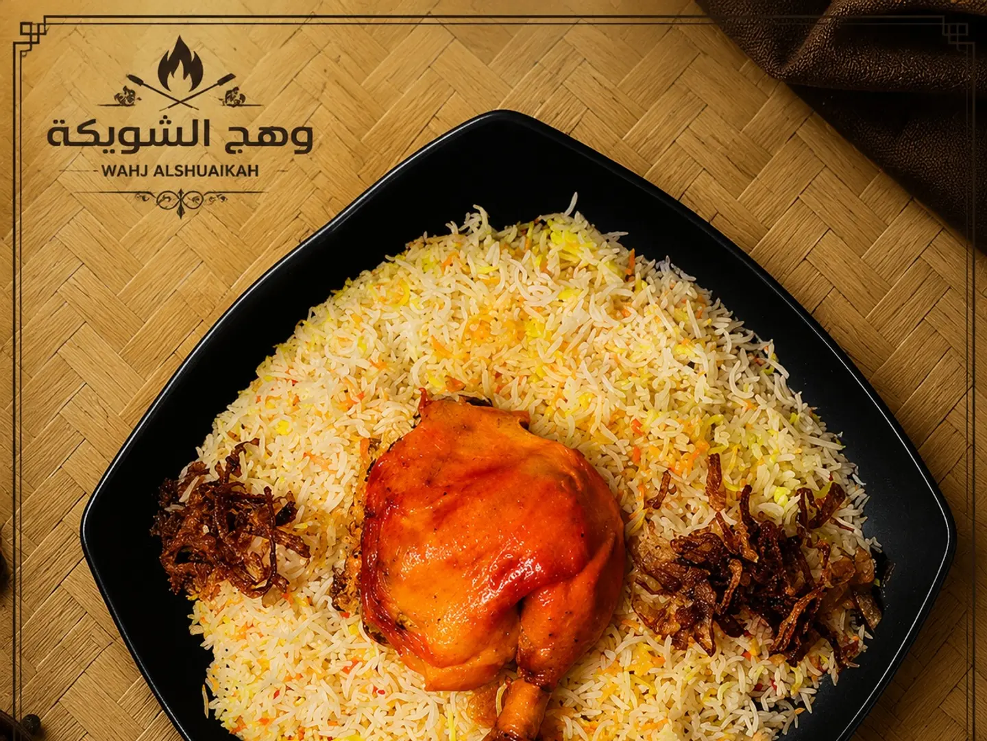 Whole Mandi Chicken With Rice