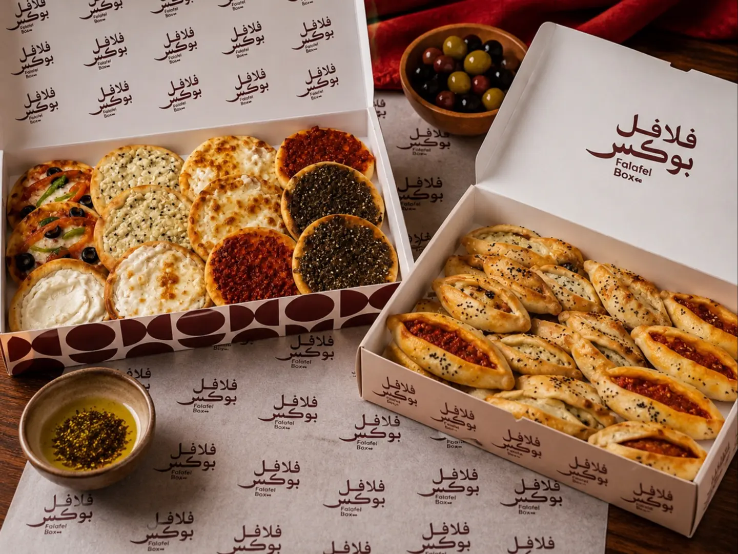 2 Boxes Managesh And Fatayer