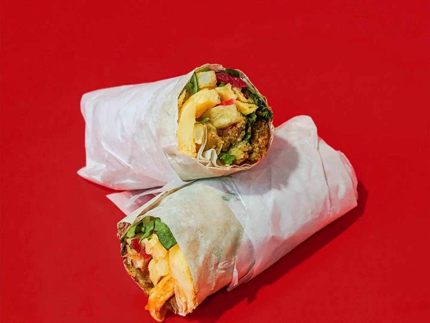 Sandwich Falafel With Hummus